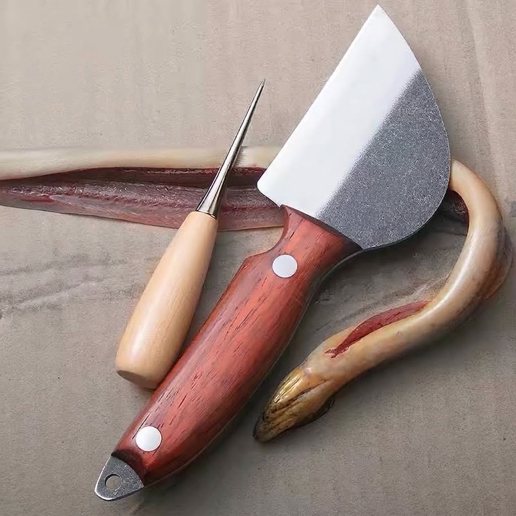 Blacksmith Chen Hand-forged eel knife