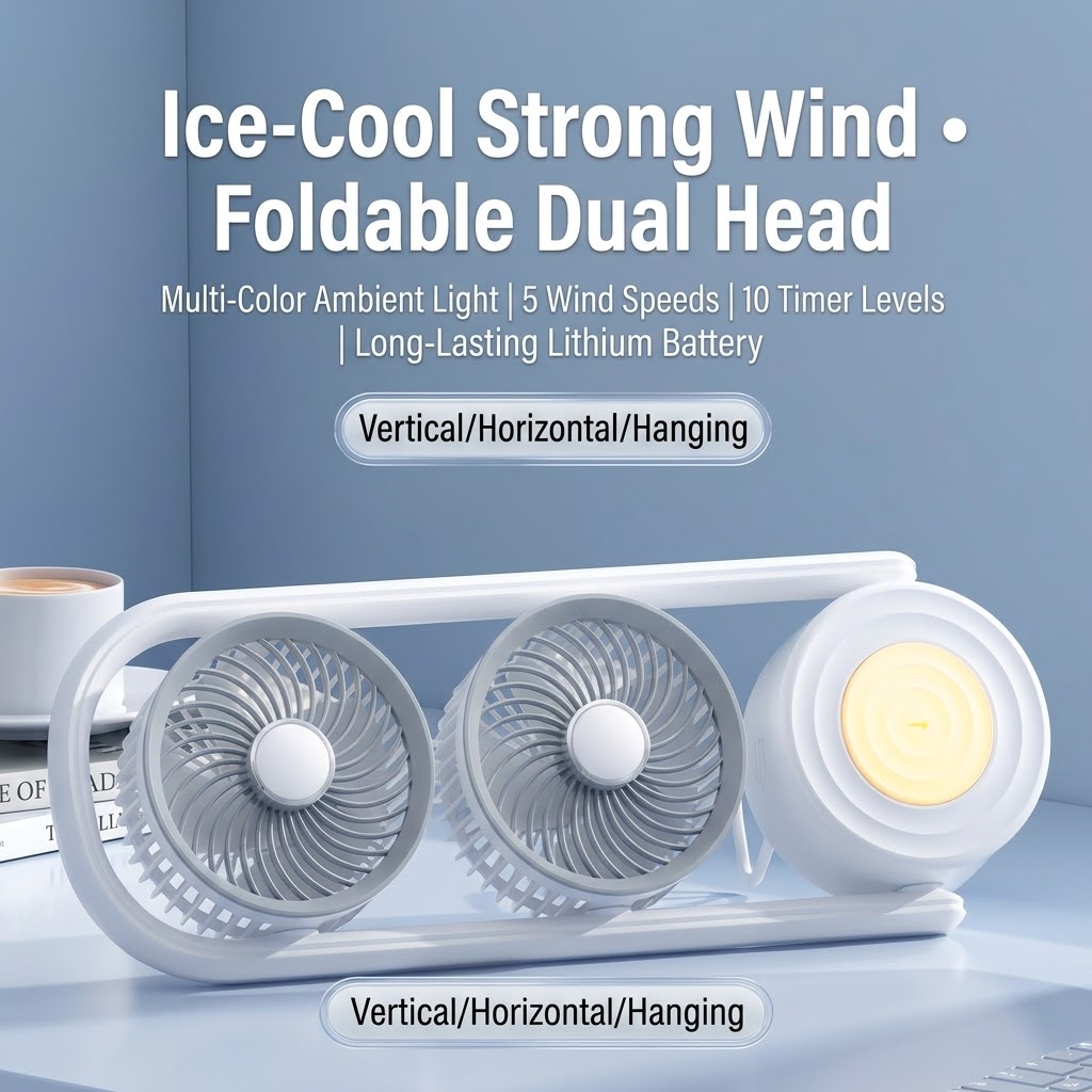 Y9 double-head circulation fan